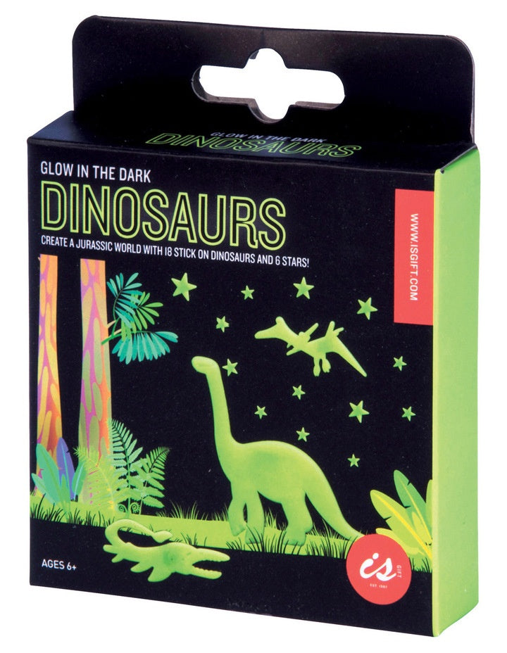 Glow in the Dark Stick Ons - Dinosaurs