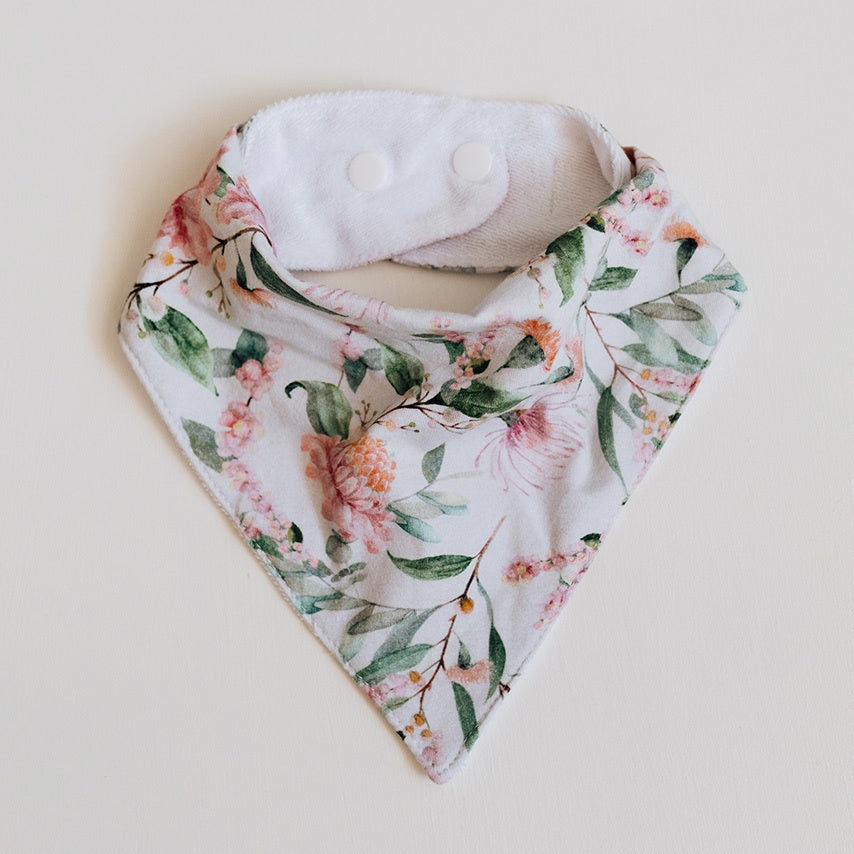 Snuggle Hunny Dribble Bib - Wattle