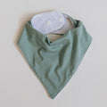 Snuggle Hunny Dribble Bib - Sage