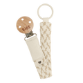 Pacifier Clip - Ivory/Vanilla