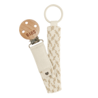 Pacifier Clip - Ivory/Vanilla