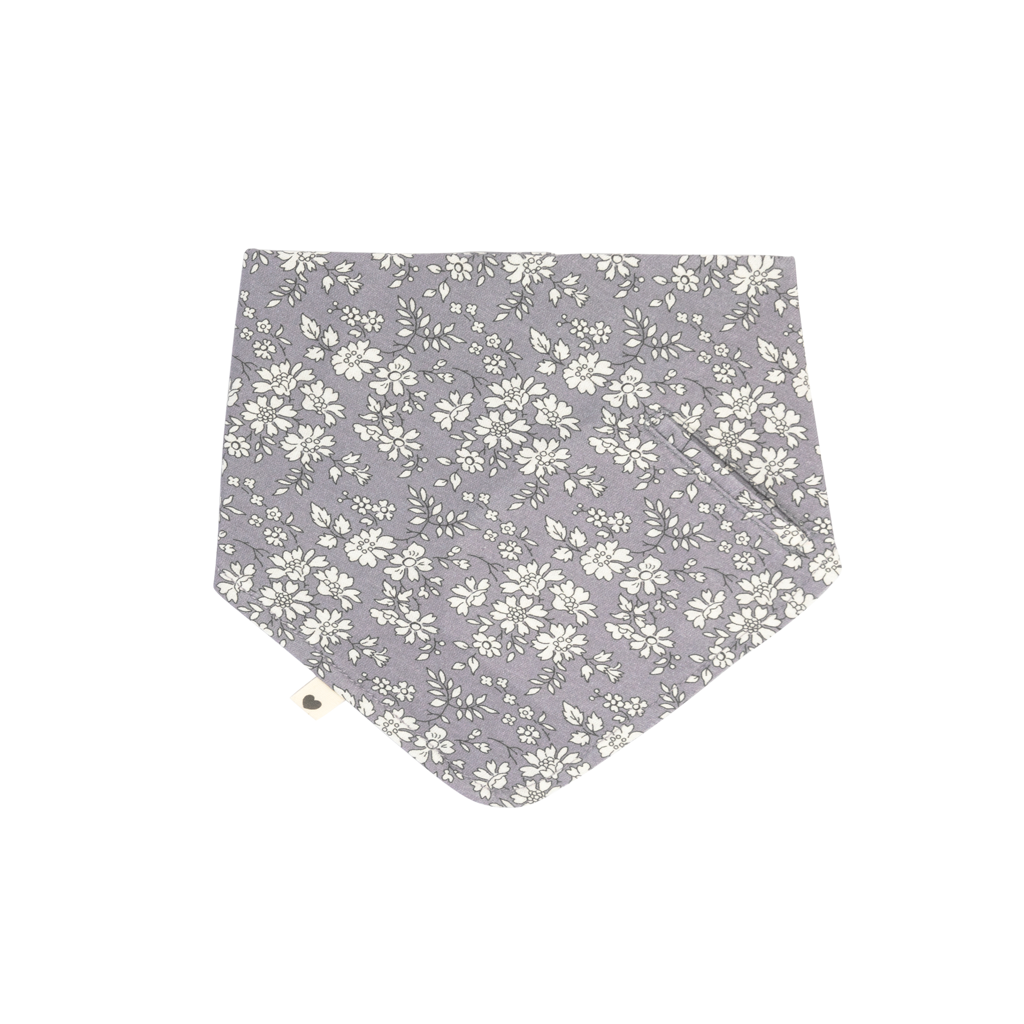 BIBS x Liberty Bandana Bib - Capel/Fossil Grey