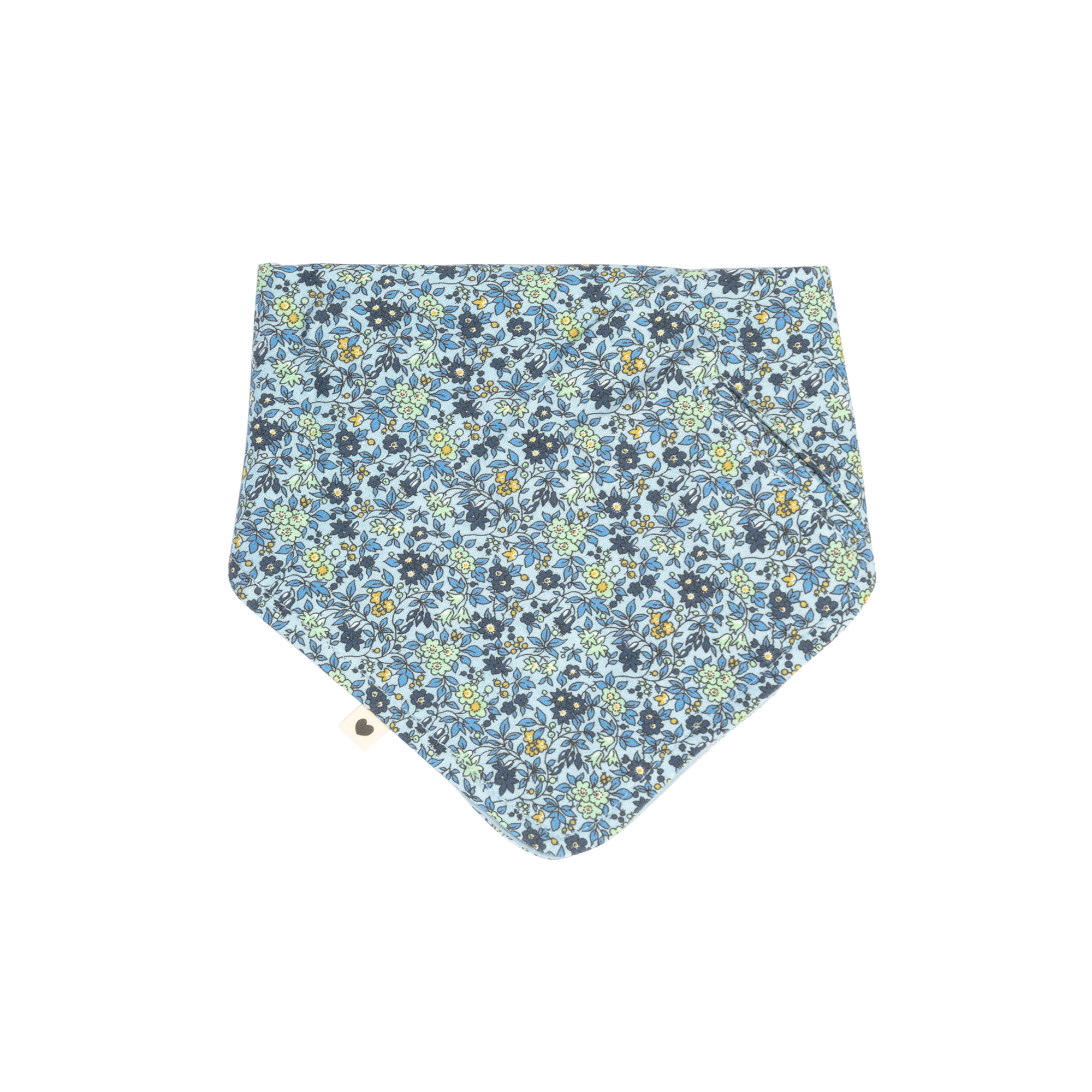 BIBS x Liberty Bandana Bib - Chamomile Lawn/Baby Blue