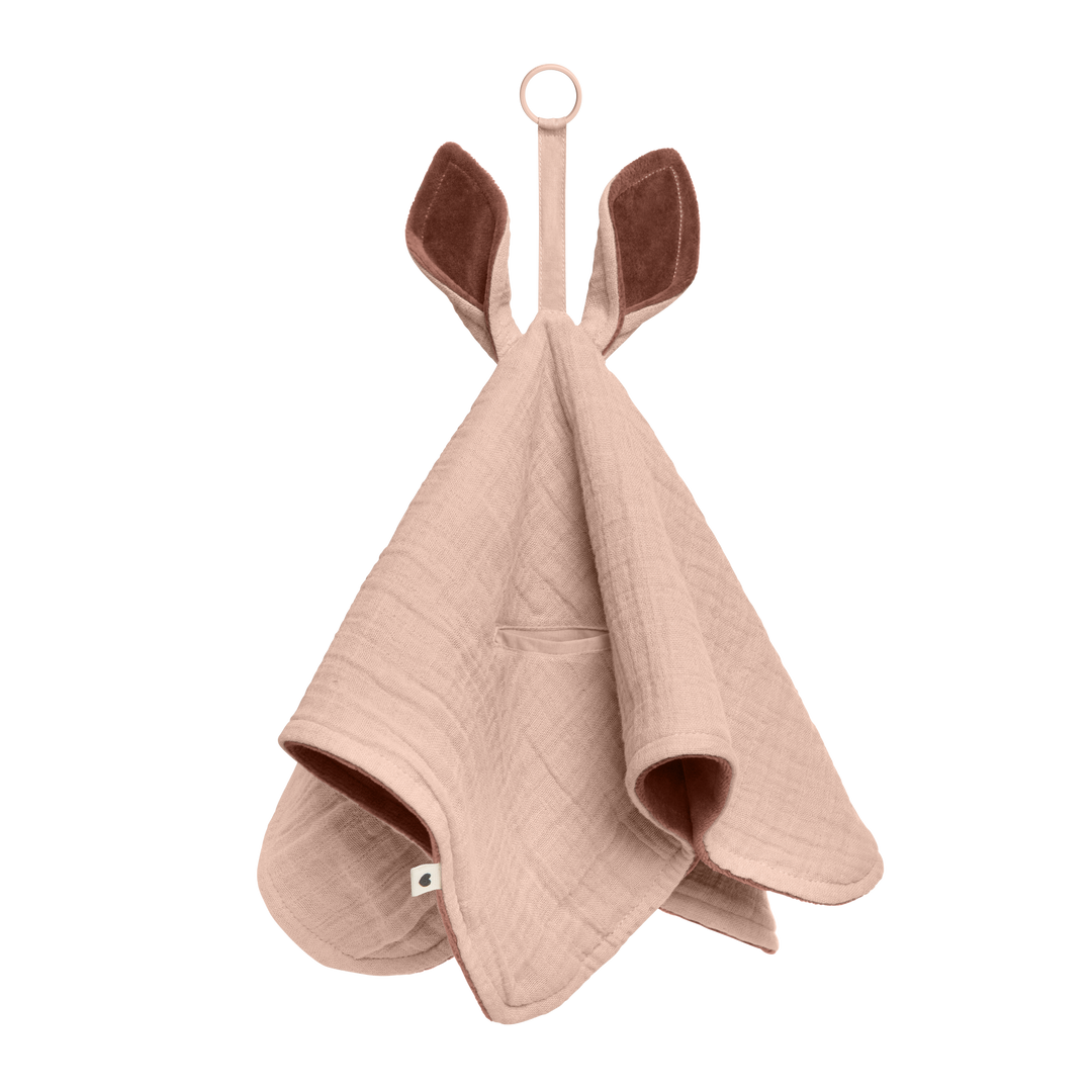 Bibs Kangaroo Cuddle Cloth - Blush