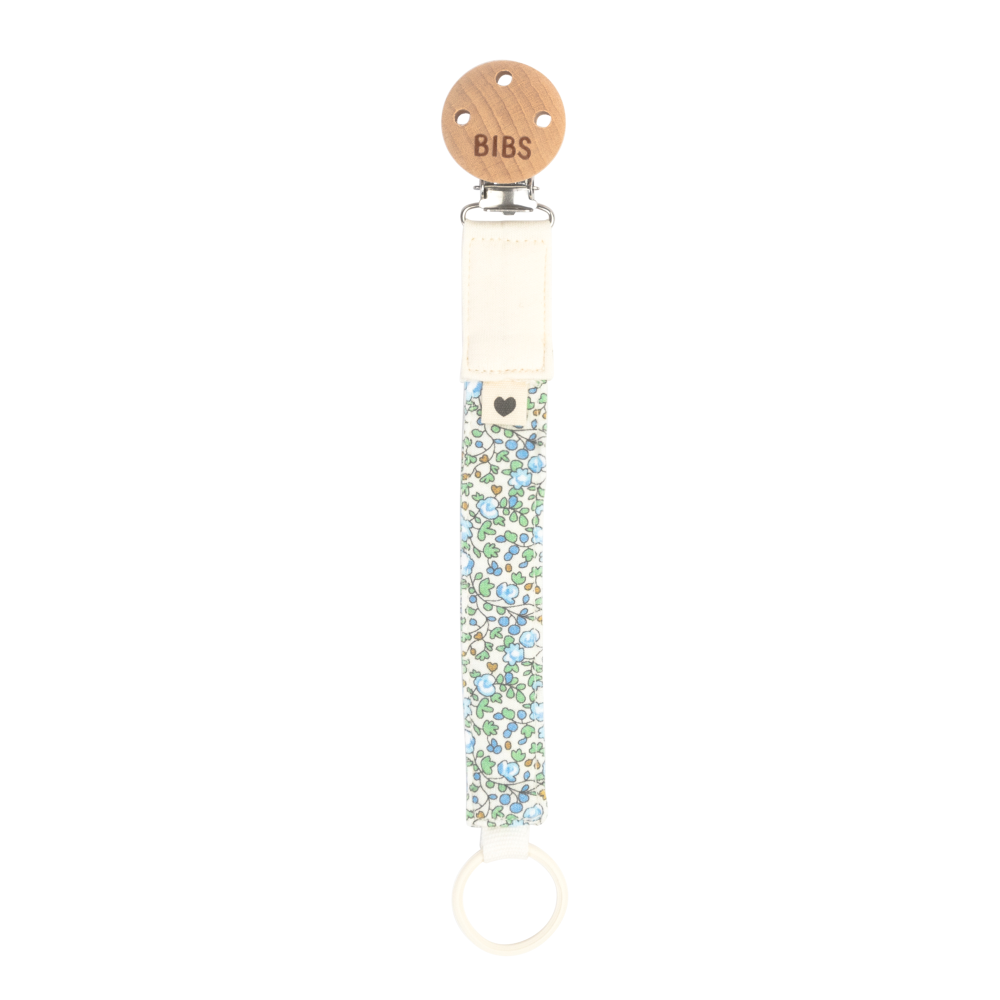 Liberty Pacifier Clip - Eloise/Ivory