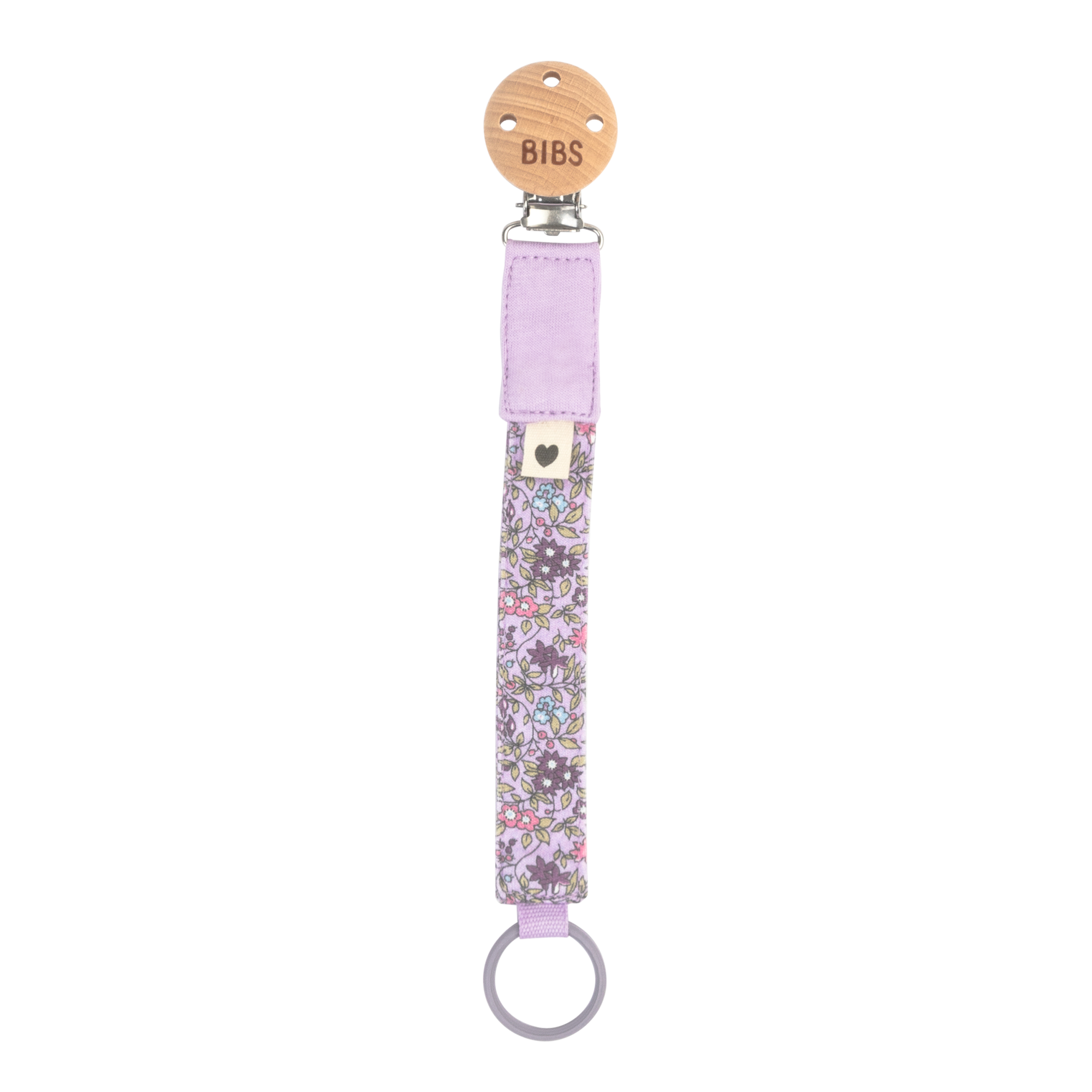 Liberty Pacifier Clip - Chamomile Lawn/Violet Sky