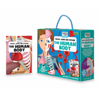 Travel Learn and Explore - Human Body 205 Piece Puzzle & Book