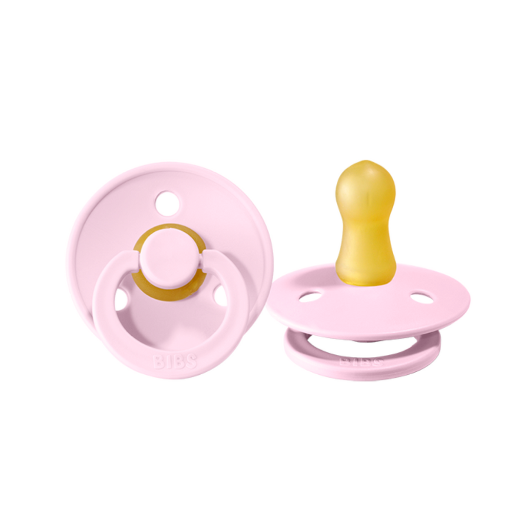 Colour Pacifier 2 Pack - Baby Pink