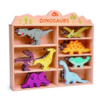 Wooden Dinosaur Set