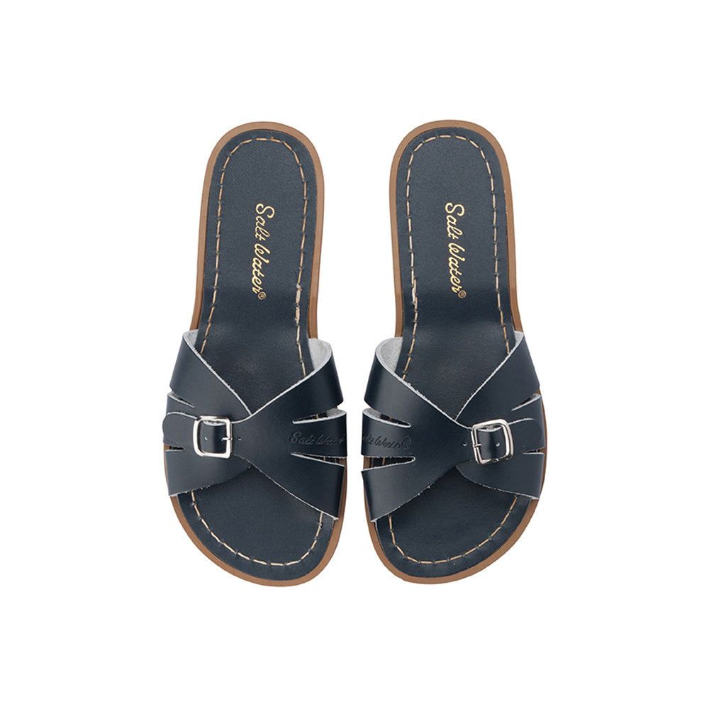 Womens navy slides hot sale