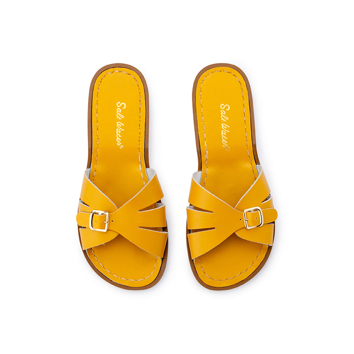 Saltwater Sandals Adults Classic Slides - Mustard