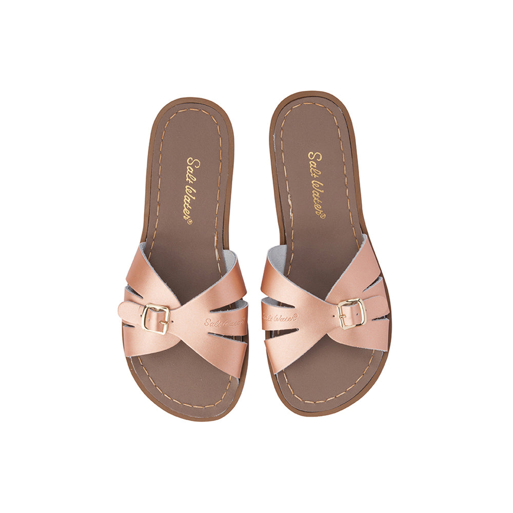 Saltwater Sandals Adults Classic Slides - Rose Gold