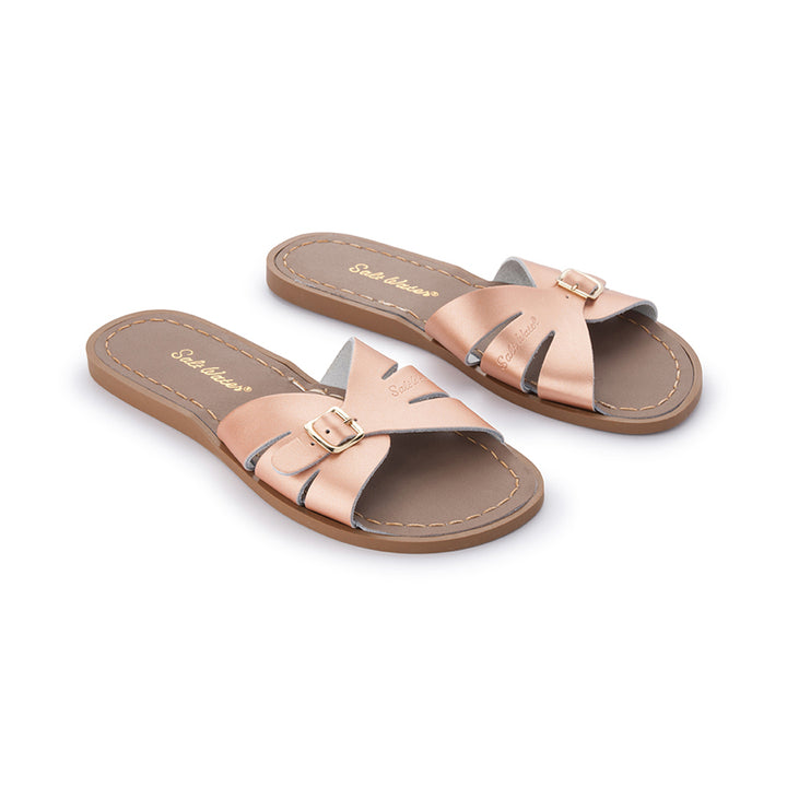 Saltwater Sandals Adults Classic Slides - Rose Gold