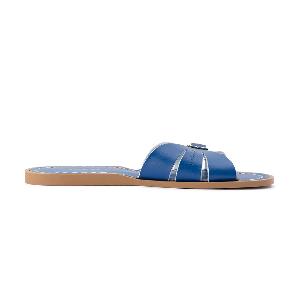 Saltwater Sandals Adults Classic Slides - Cobalt