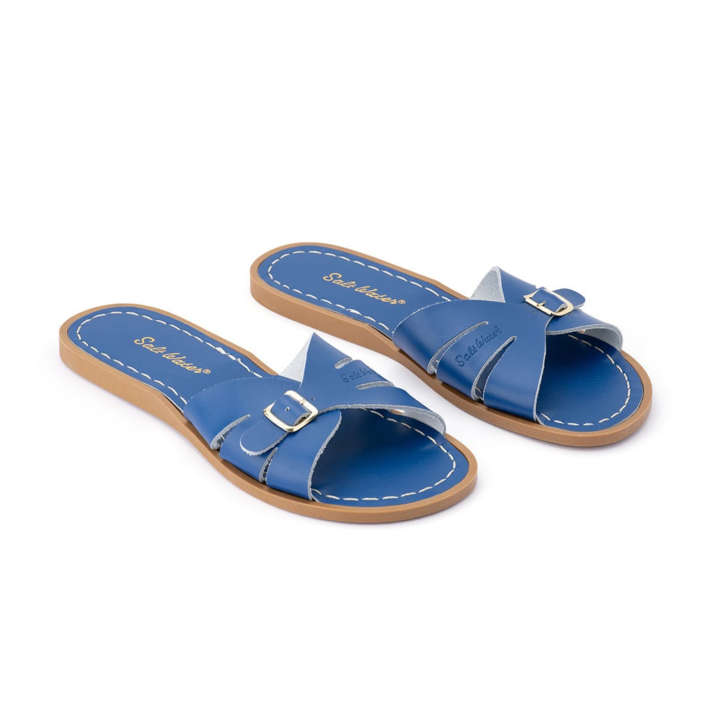 Saltwater Sandals Adults Classic Slides - Cobalt