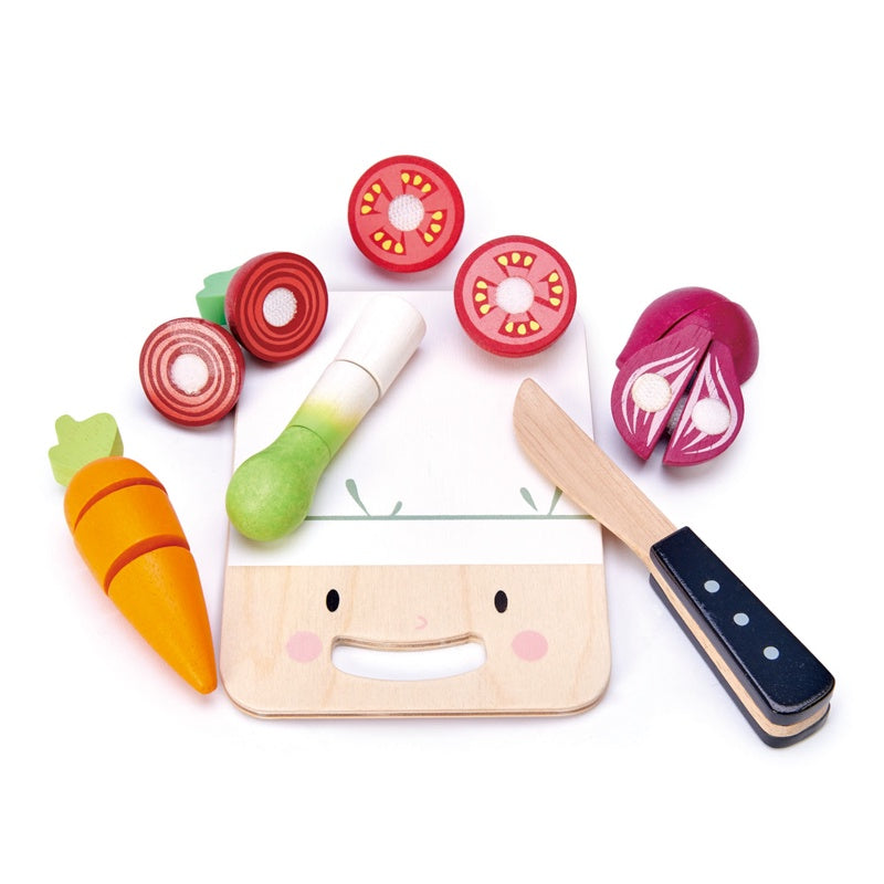 Mini Chef Chopping Board with Vegetables