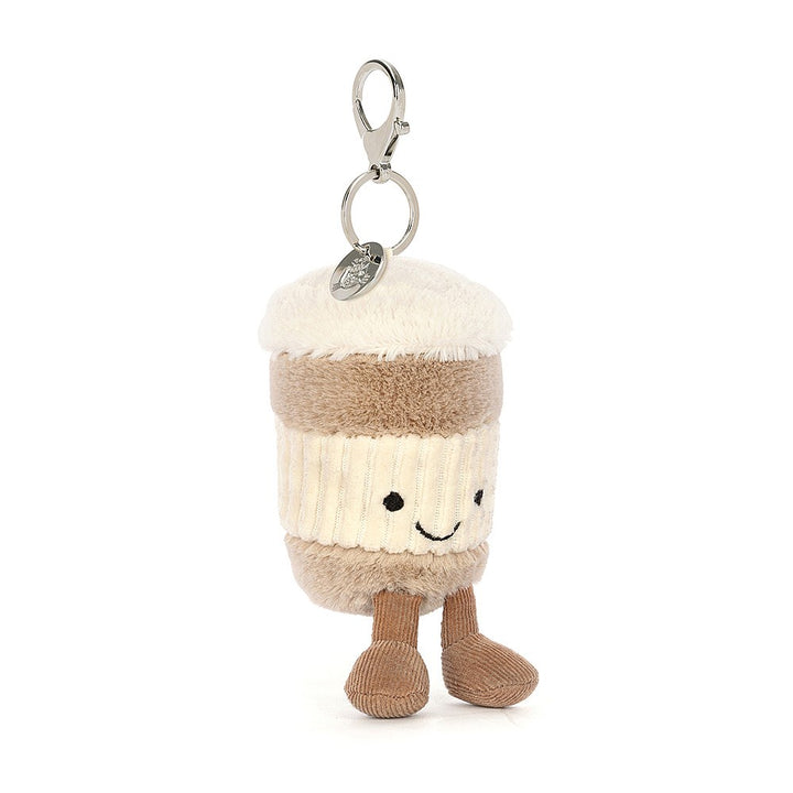 Jellycat Amuseables Coffee­-To-­Go Bag Charm
