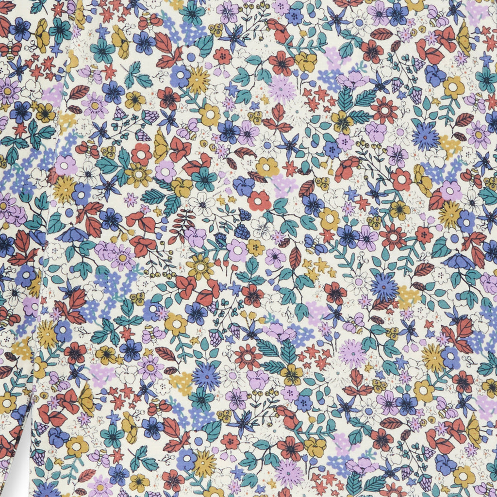 Milky Frill Baby Dress - Autumn Floral