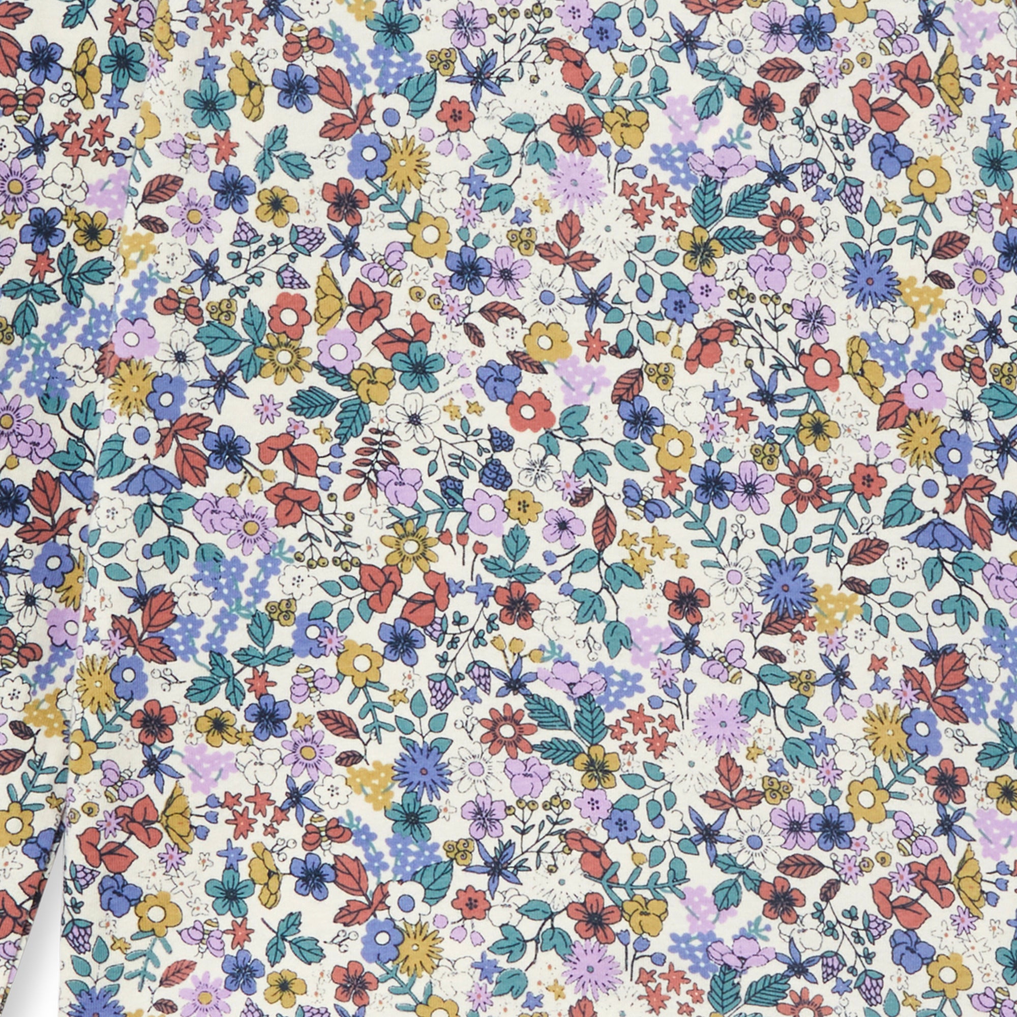 Milky Frill Baby Dress - Autumn Floral