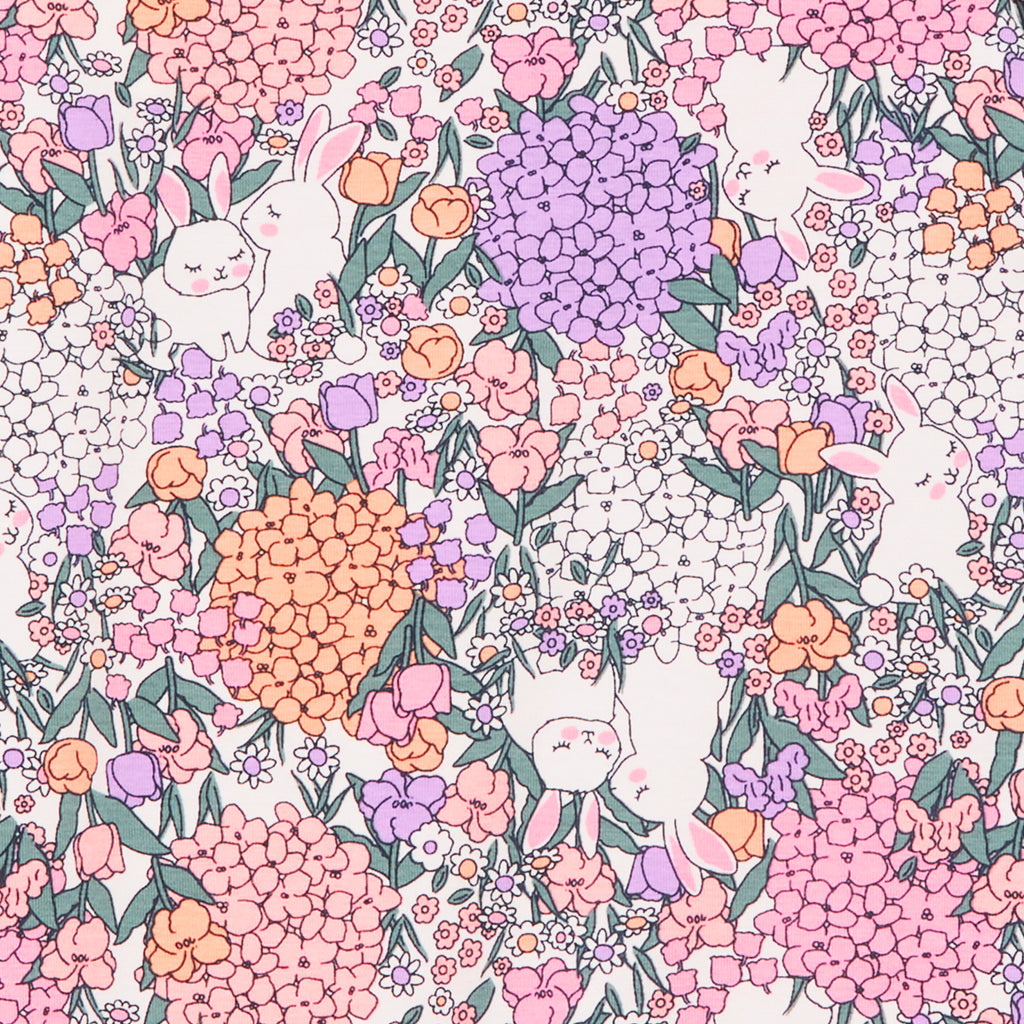 Milky Frill Baby Dress - Bunny