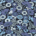 Milky Frill Baby Dress - Indigo