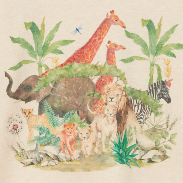 Milky Long Sleeve Tee - Safari