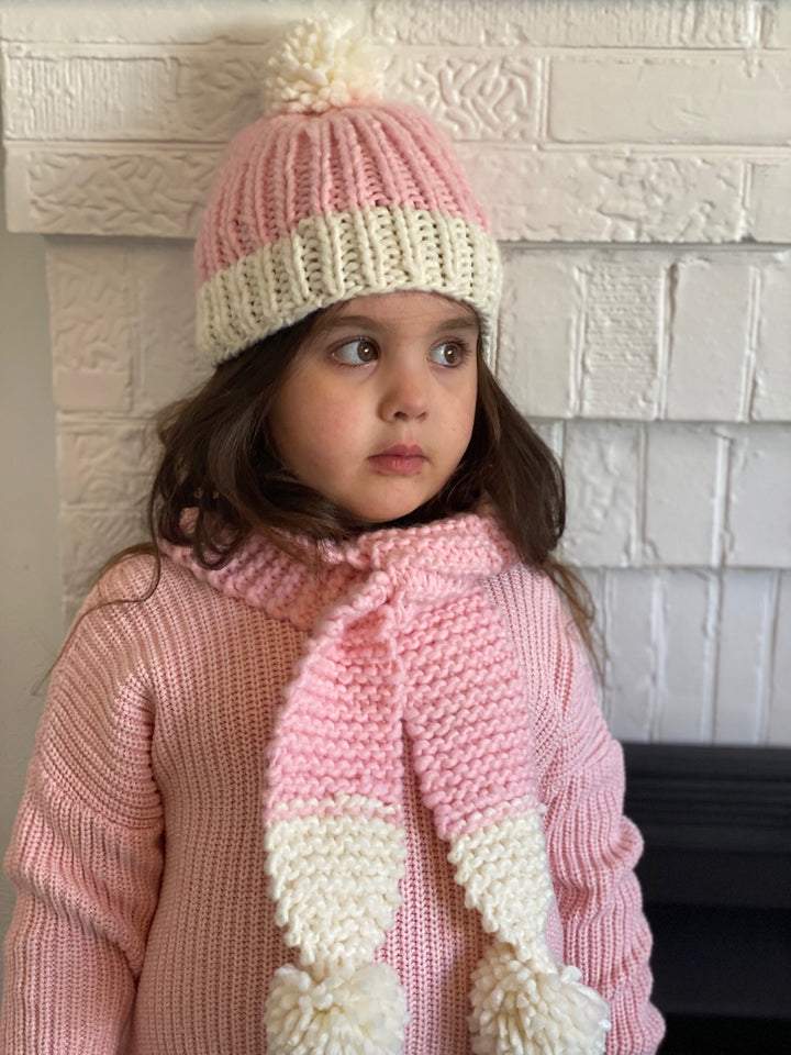 Acorn Traveller Chunky Beanie - Pink