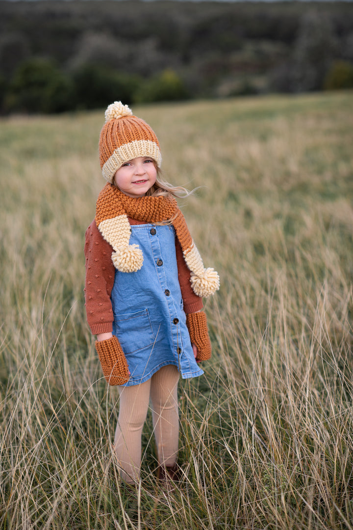 Acorn Traveller Chunky Beanie - Caramel