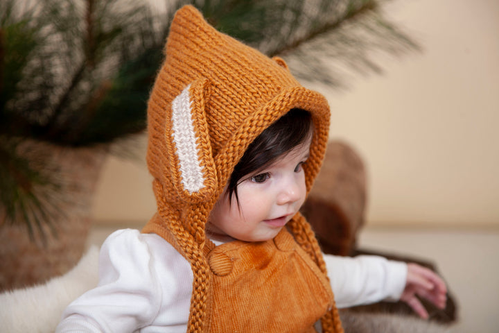 Acorn Floppy Ears Bonnet - Toffee