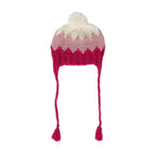Zig Zag Beanie - Pink