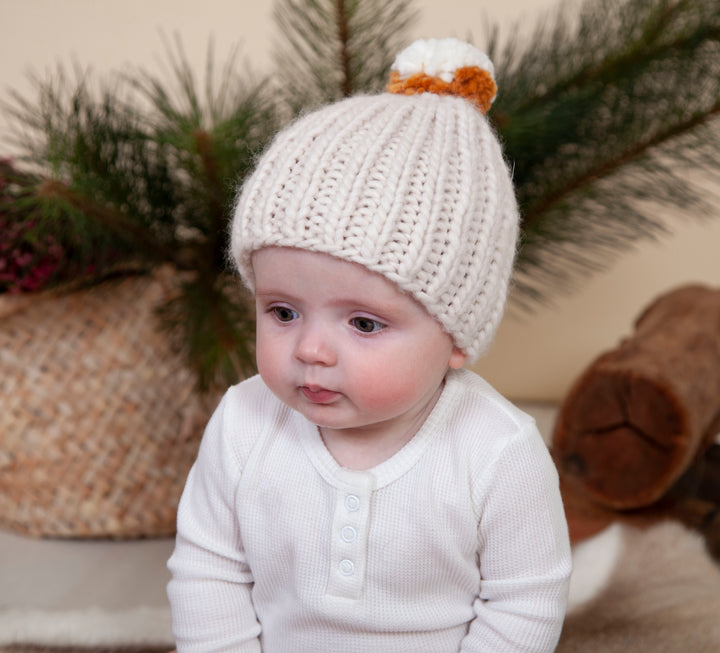 Acorn Journey Chunky Beanie - Oatmeal