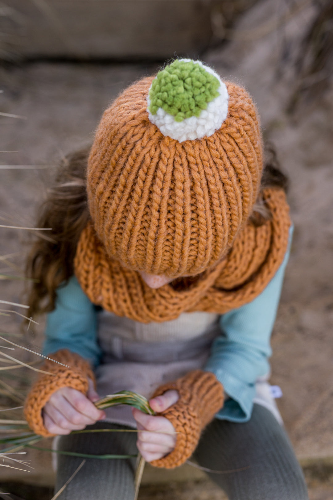 Acorn Journey Chunky Beanie - Caramel