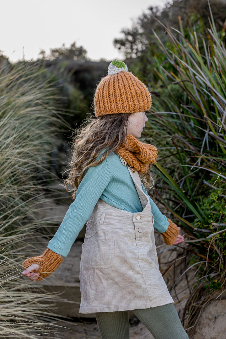 Acorn Journey Chunky Beanie - Caramel