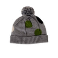 Spots Merino Beanie - Grey