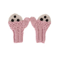 Bear Face Mittens - Pink