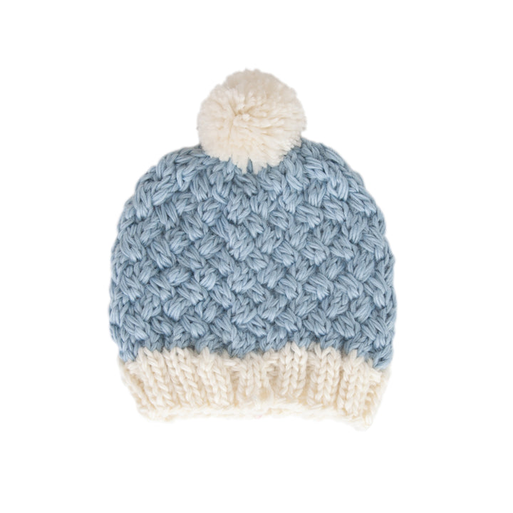 Acorn Ripples Beanie - Blue