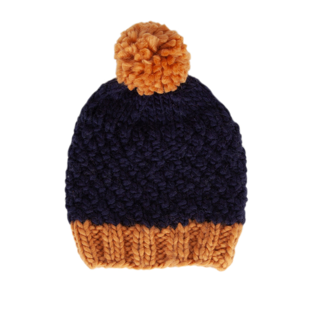 Acorn Ripples Beanie - Navy