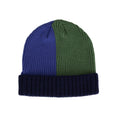 River Merino Beanie - Blue and Green