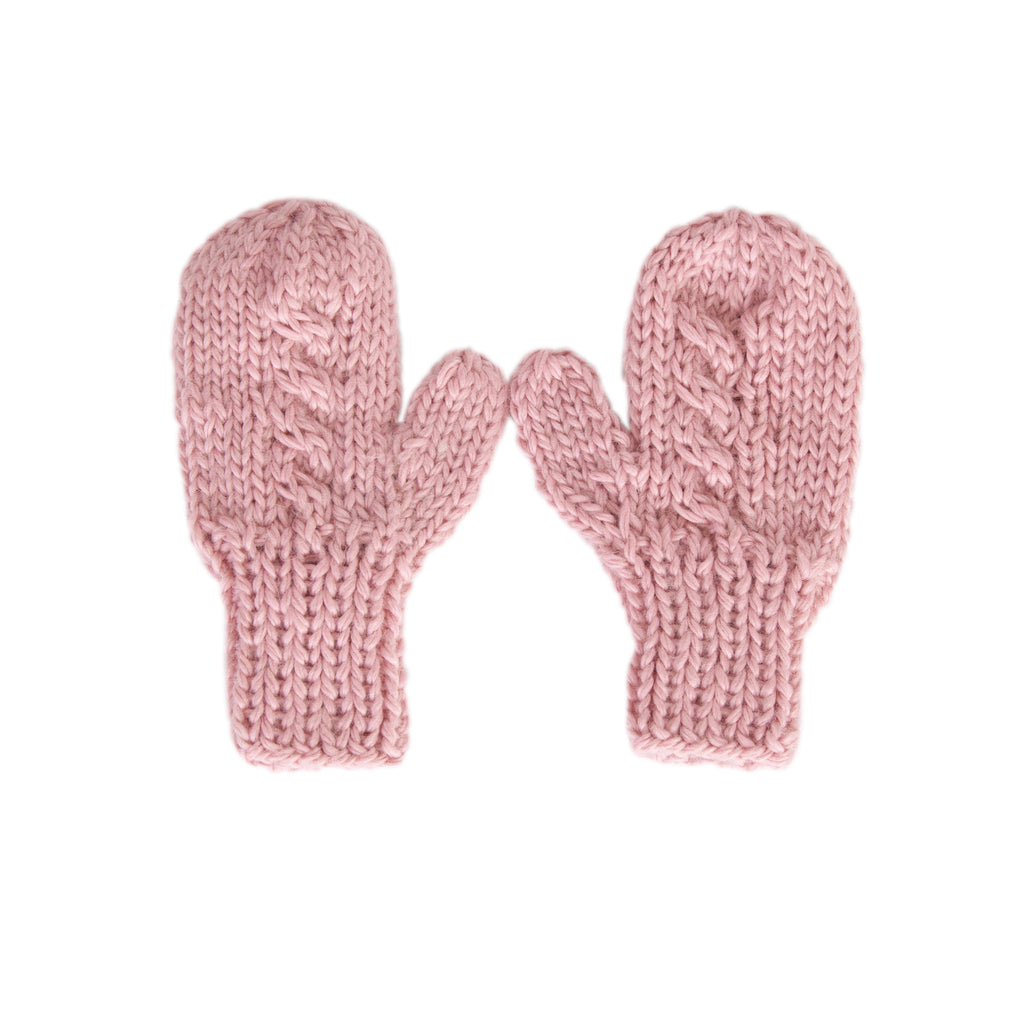 Free Spirit Mittens - Pink