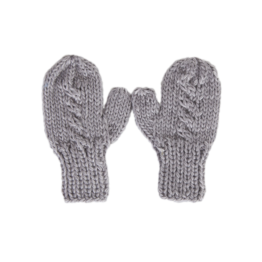 Acorn Free Spirit Mittens - Grey