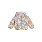Celine Jacket - Pink Bird Flower