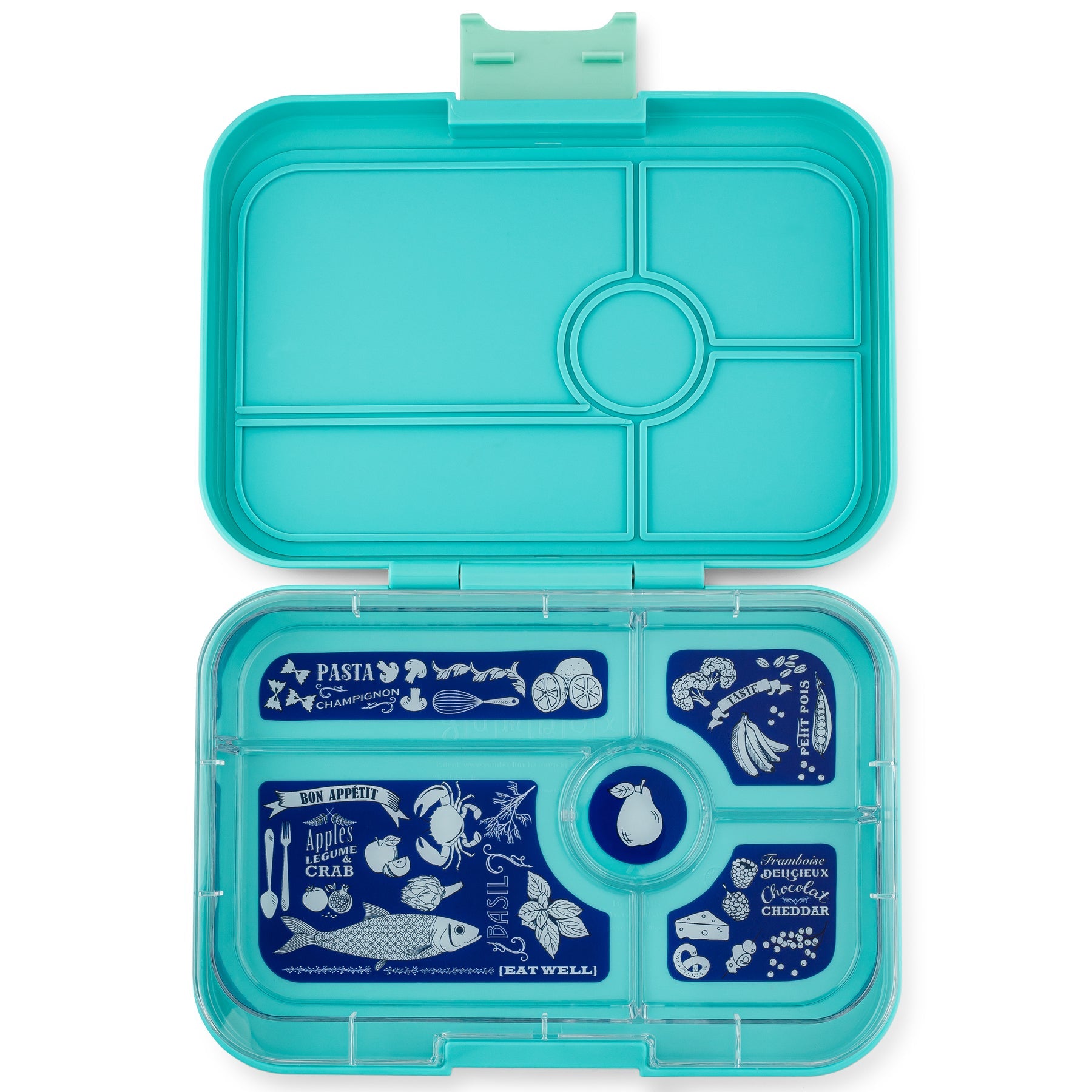 Yumbox Tapas 5 Comp | Antibes Blue - Bon Appetit