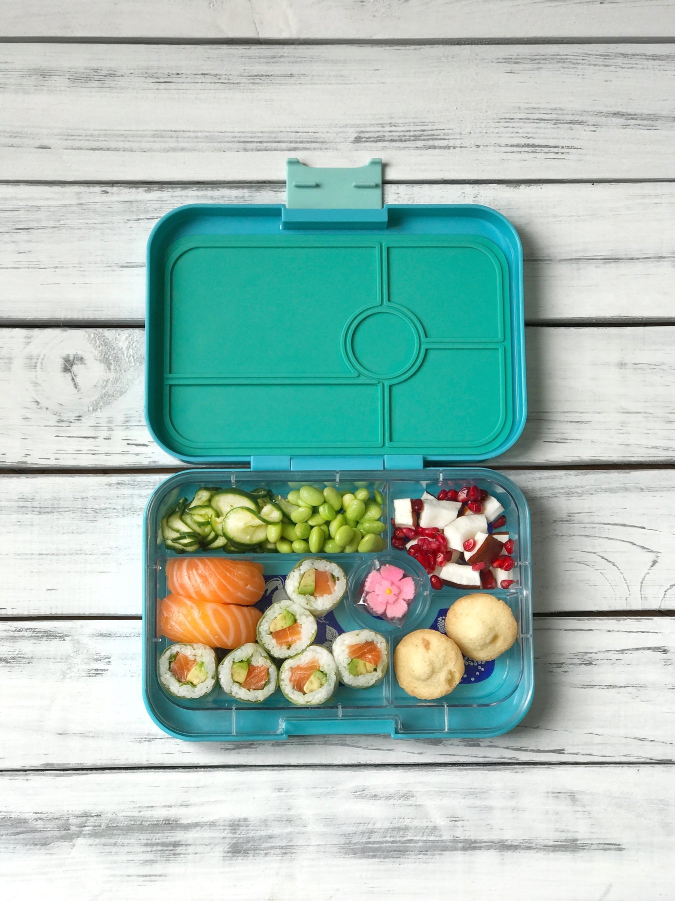 Yumbox Tapas 5 Comp | Antibes Blue - Bon Appetit