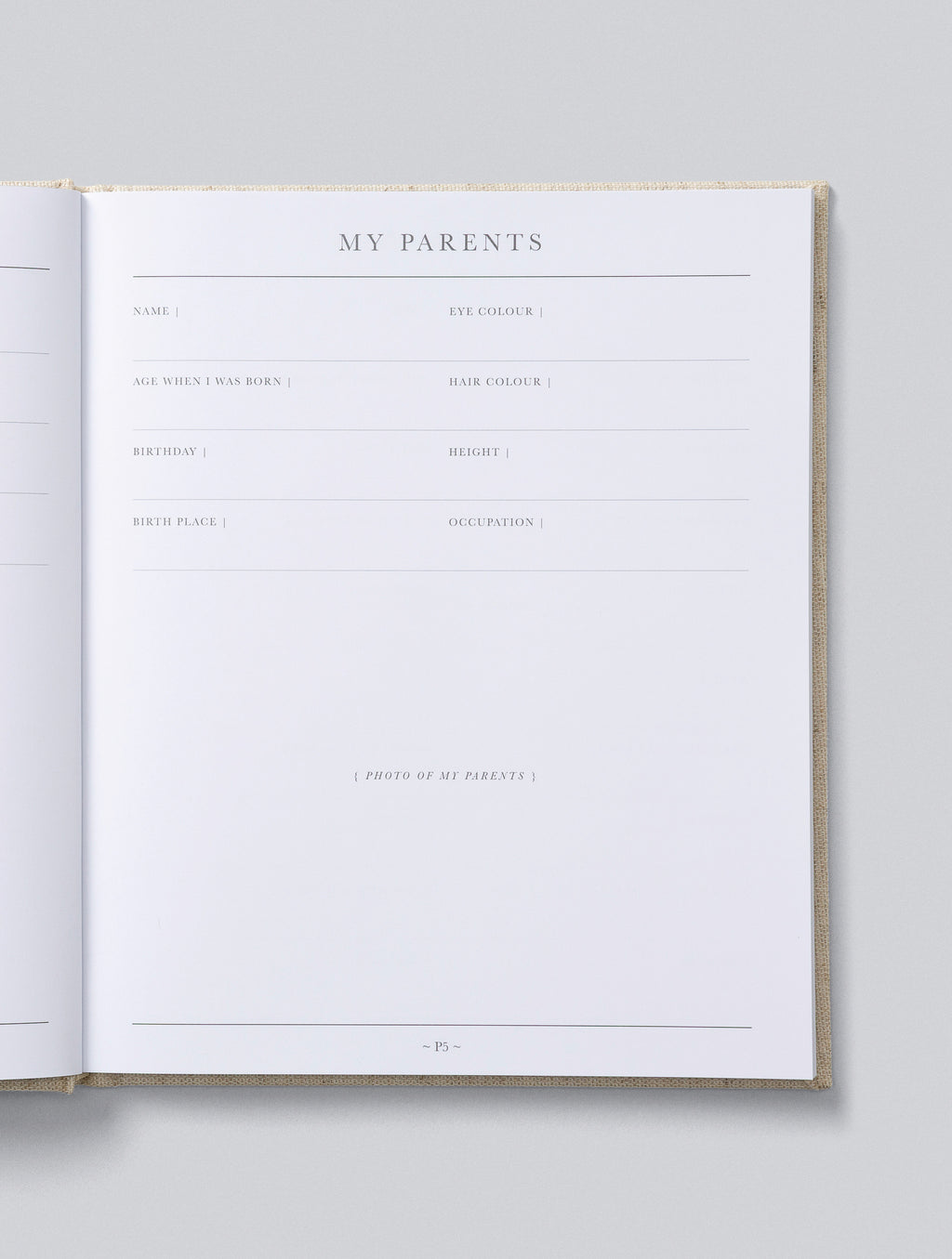 Write To Me - Baby Journal First Year of You