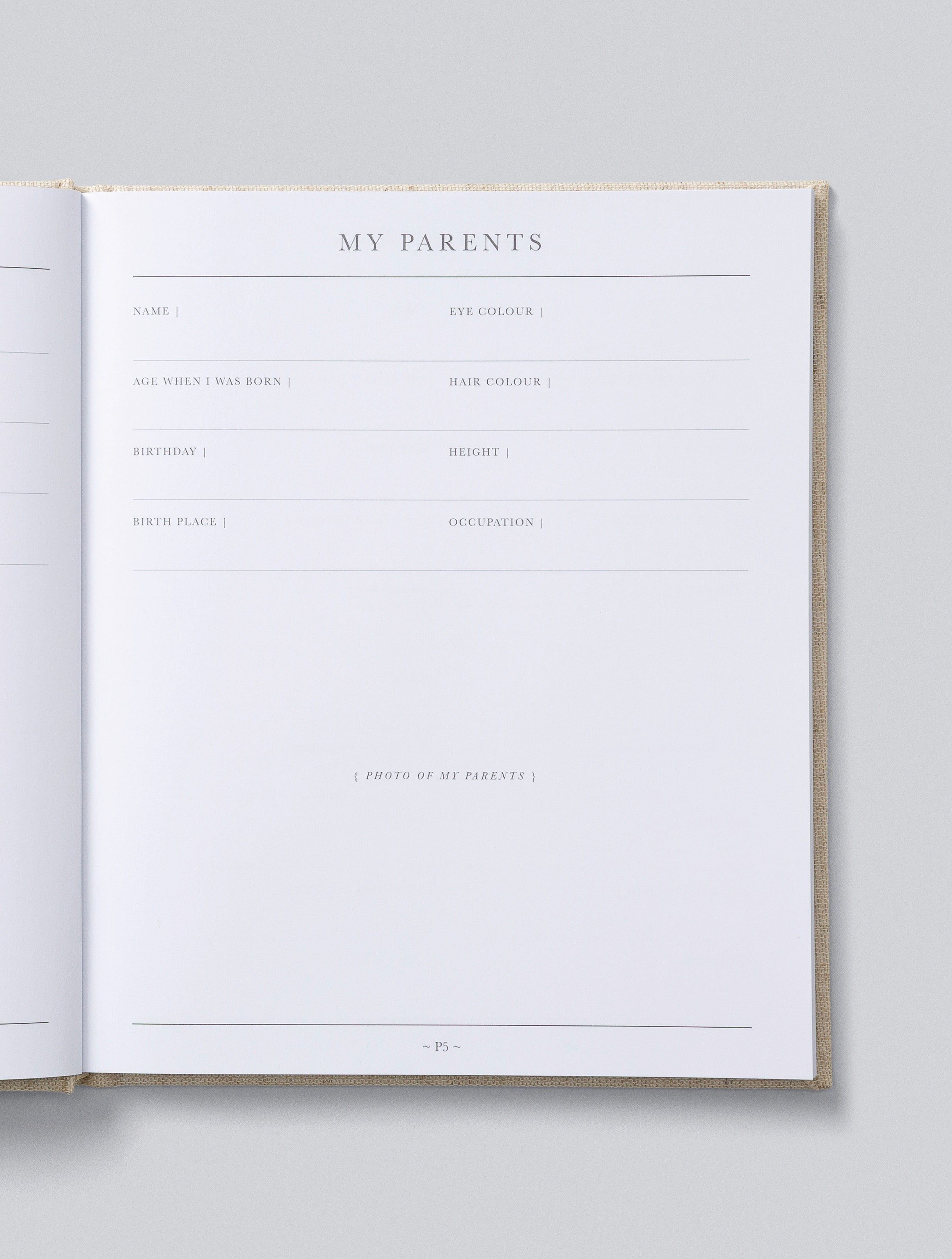 Write To Me - Baby Journal First Year of You