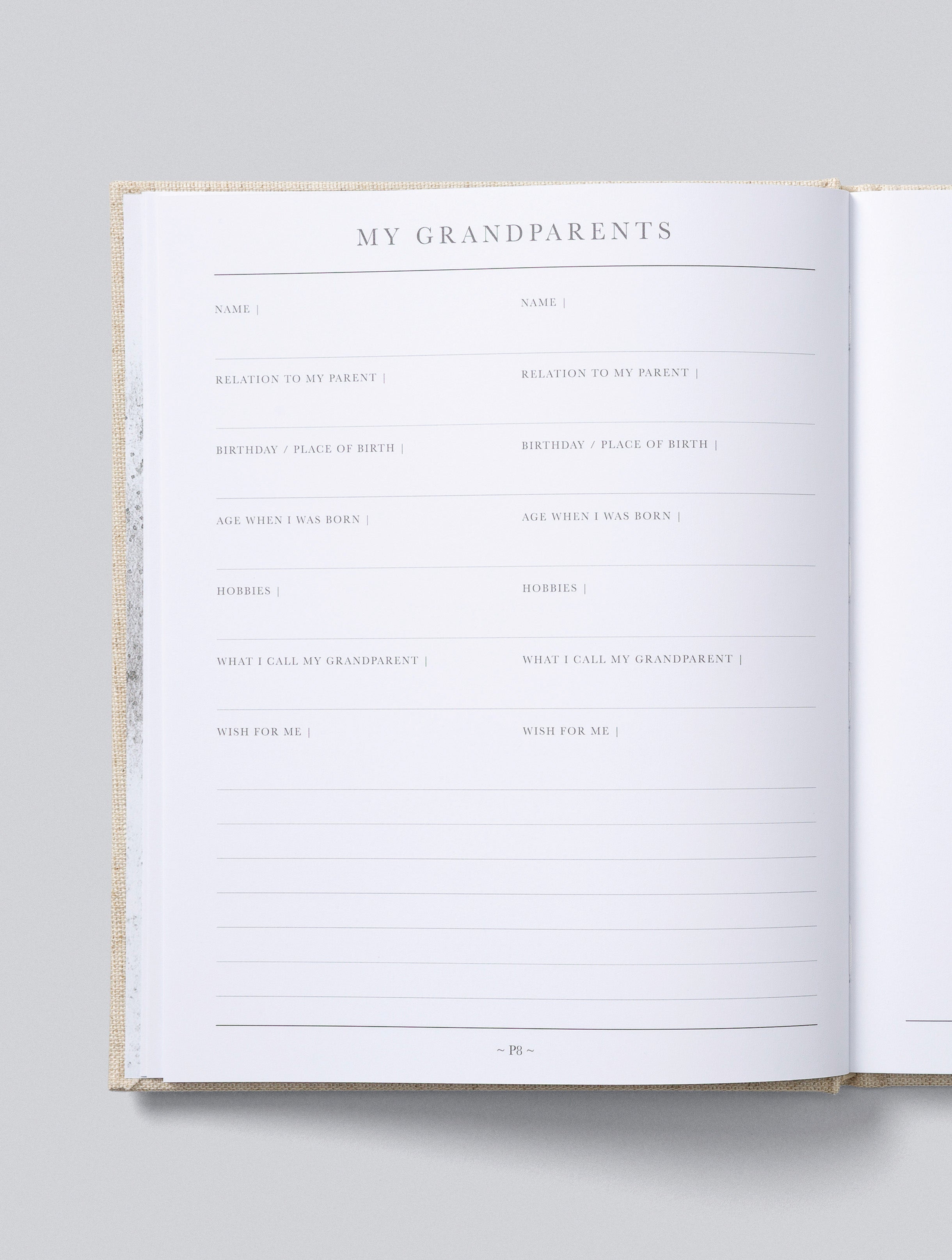 Write To Me - Baby Journal First Year of You