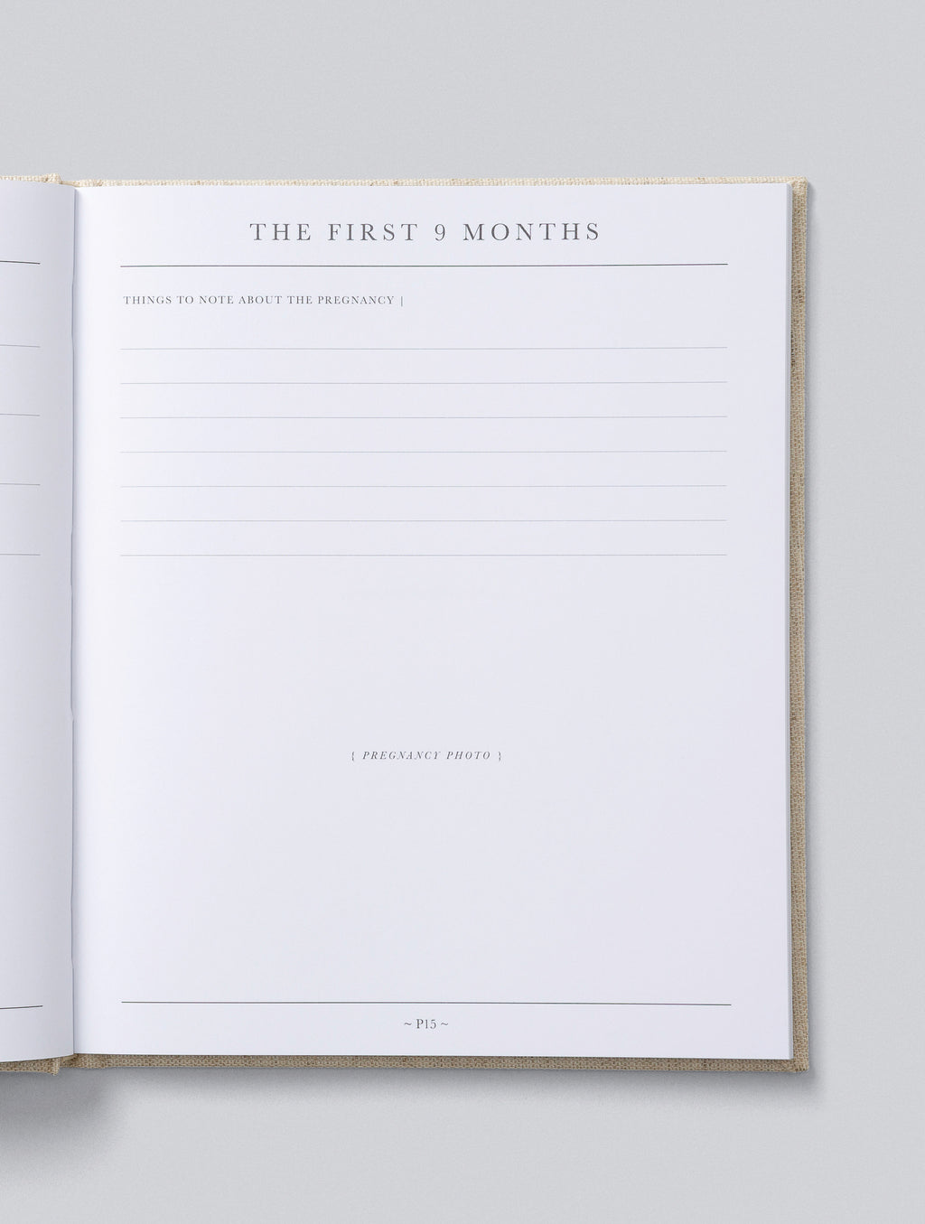 Write To Me - Baby Journal First Year of You