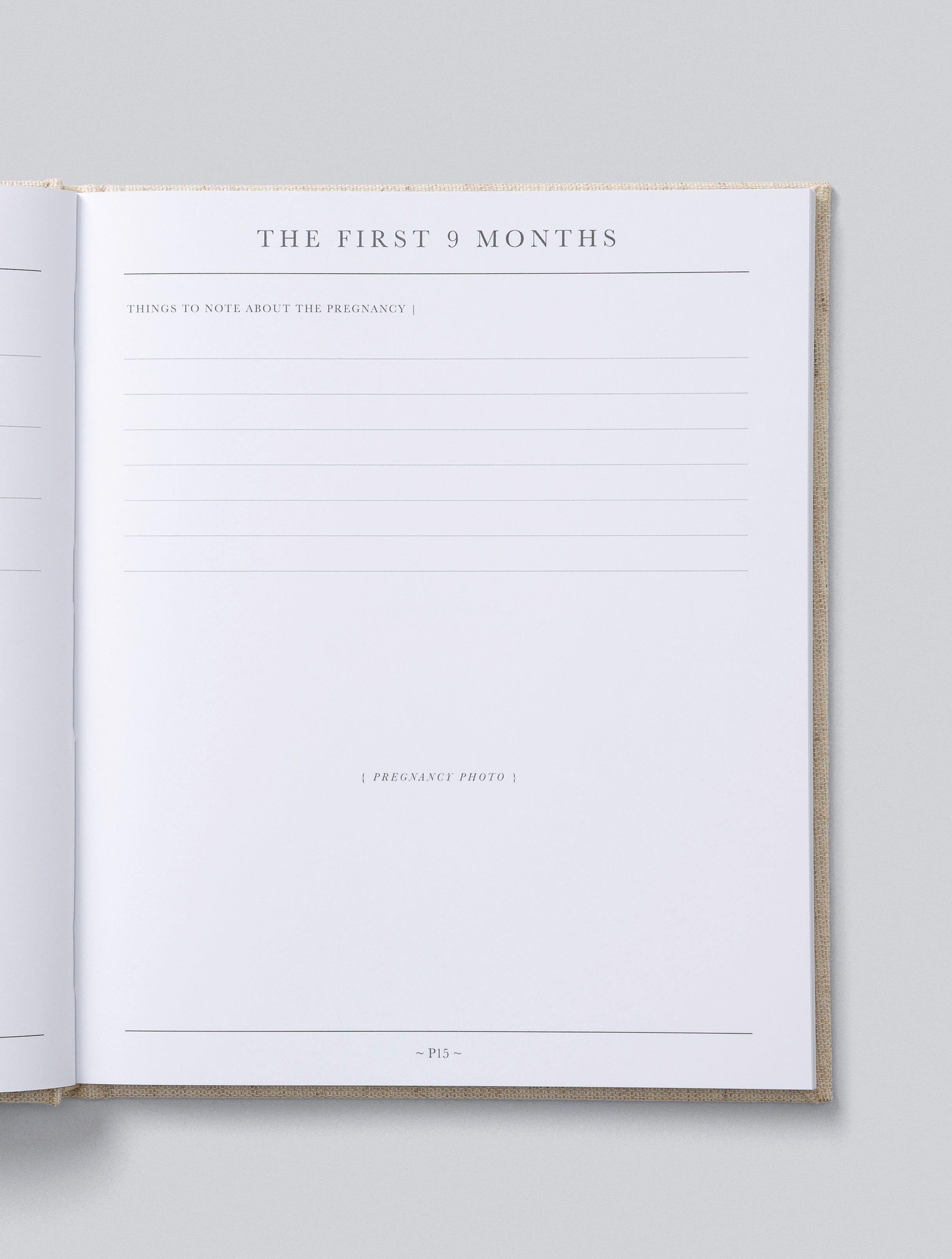 Write To Me - Baby Journal First Year of You