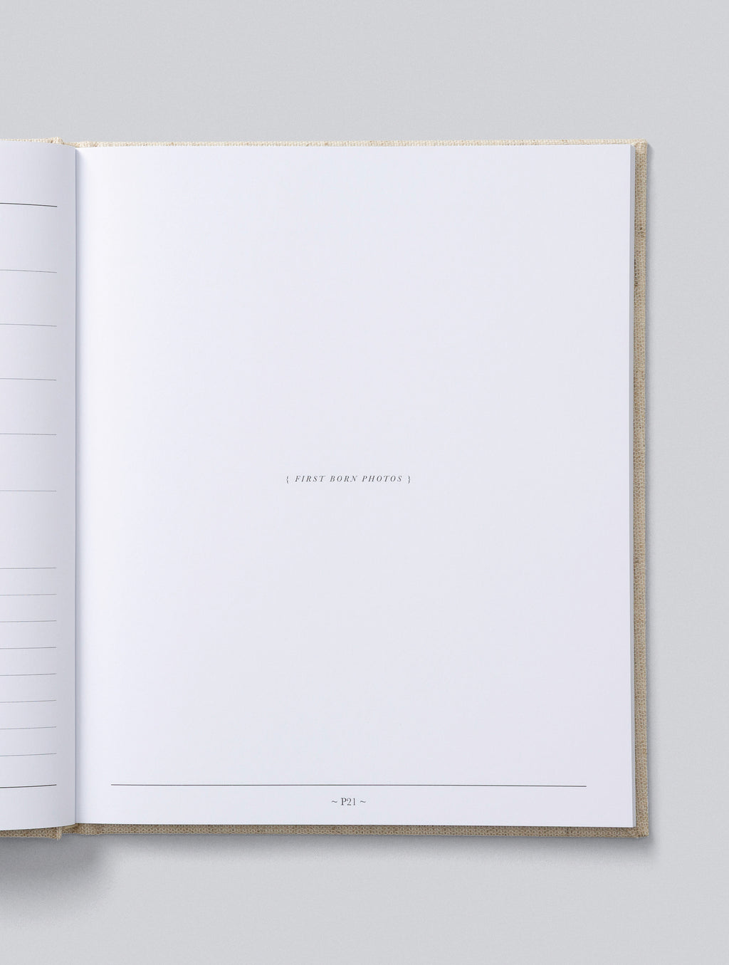 Write To Me - Baby Journal First Year of You