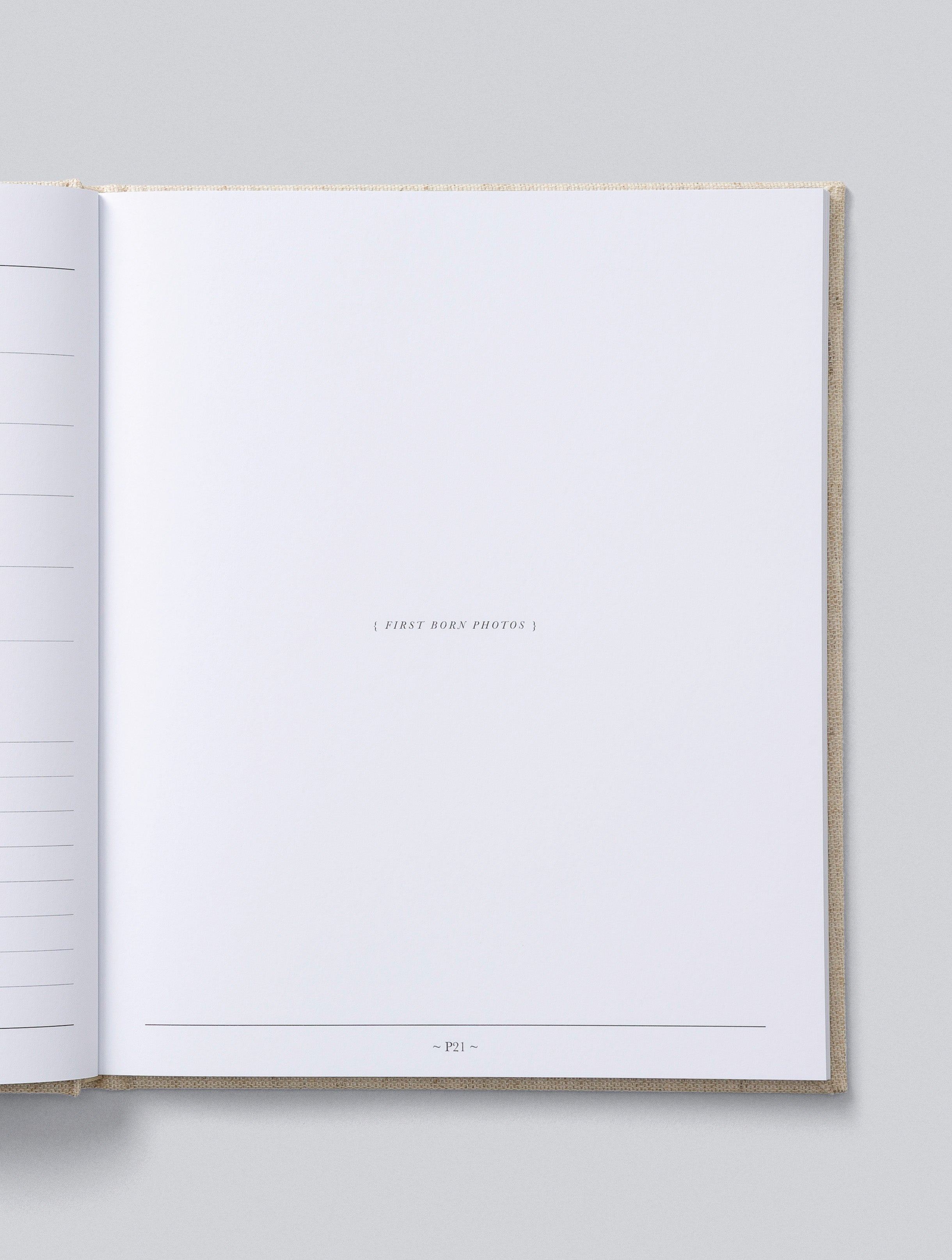 Write To Me - Baby Journal First Year of You